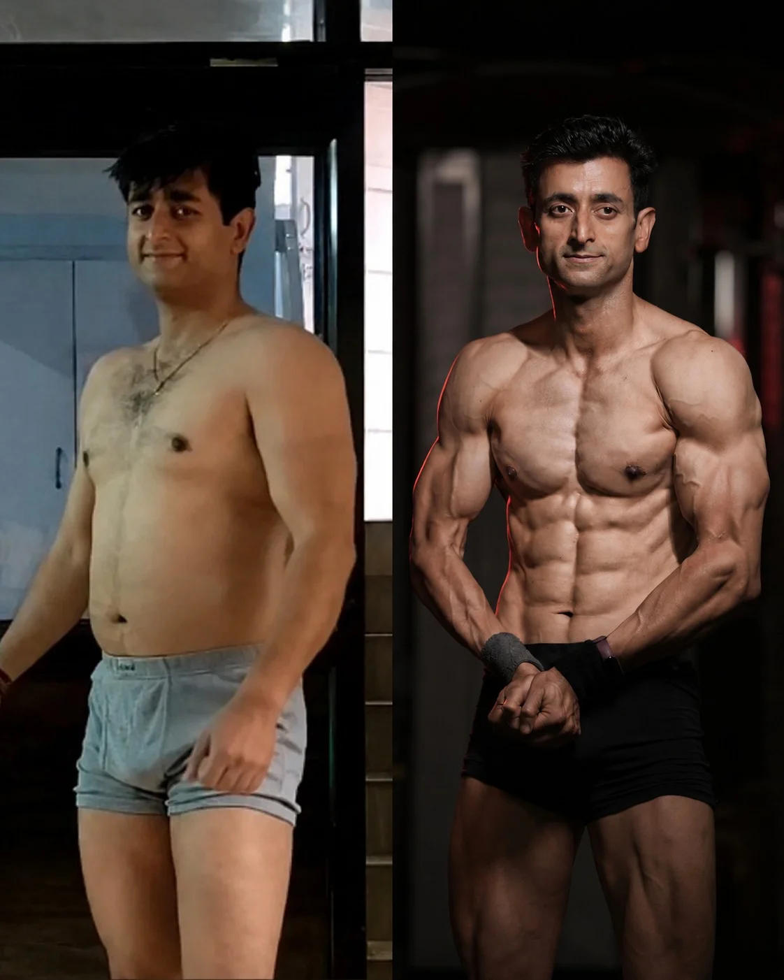 Ashish Rana body transformation
